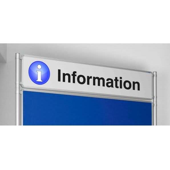 Ultradex, Zubehör Präsentieren, Stellwand-Topper Fair beidseitig B1200xH300xT22mm