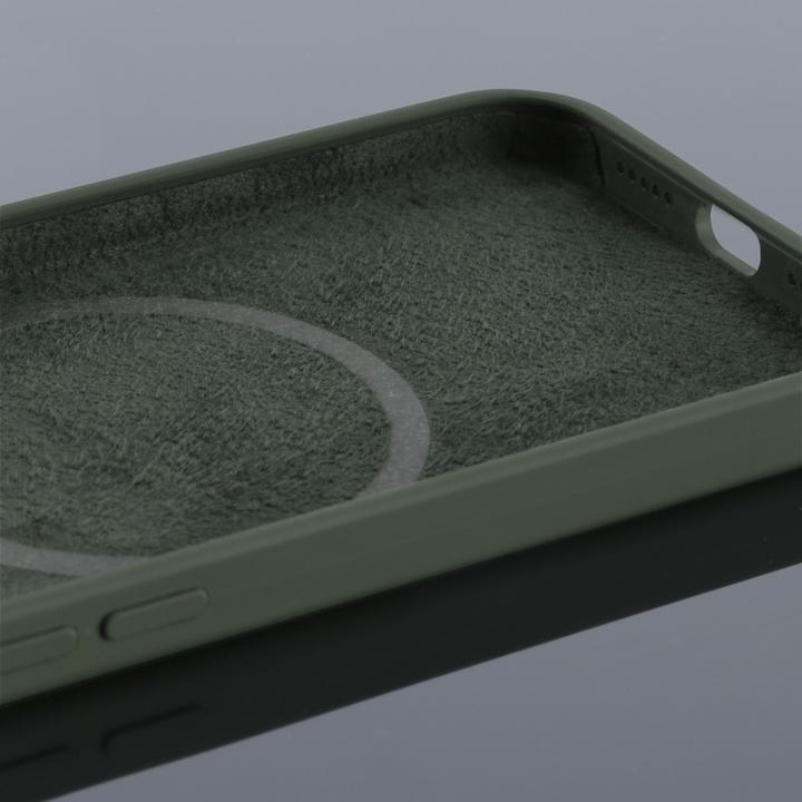 Produktbild Hama MagCase Finest Feel PRO Handy-Schutzhülle 13,7 cm (5.4" ) Cover Grün (Apple iPhone 12 mini)