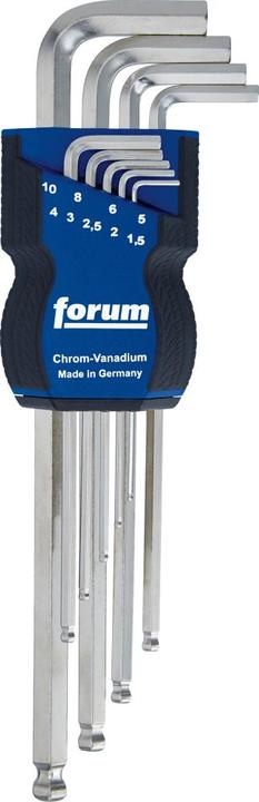 Actual product image Forum Professional Solutions L-key set 2-10mm, long, with ball head