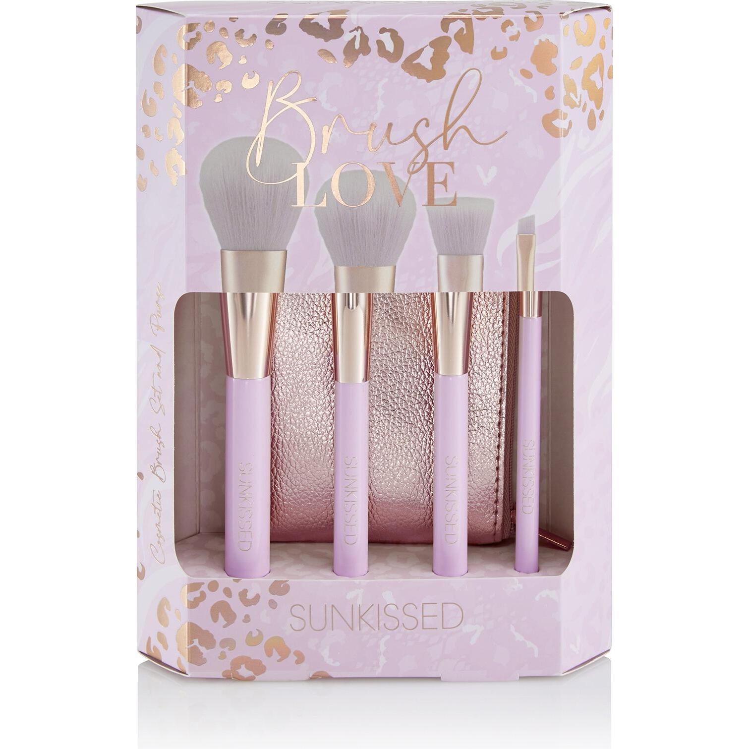 Sunkissed, Schminkpinsel, Brush Love Gift Set Eco Packaging 5 Pieces