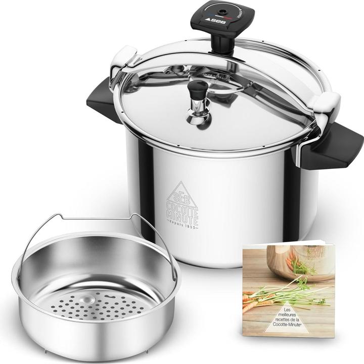SEB P0534900 Pressure Cooker 9 l Stainless Steel (Steam cooker, Stainless steel)