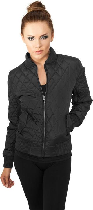 Actual product image Urban Classics Ladies Diamond Quilt Nylon Jacket (S)