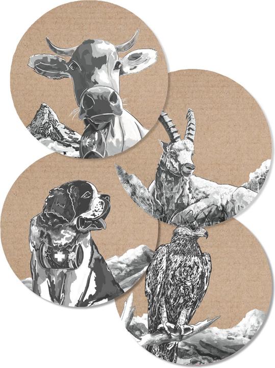 Actual product image Trendform Coaster BELLA & FRIENDS (12x)