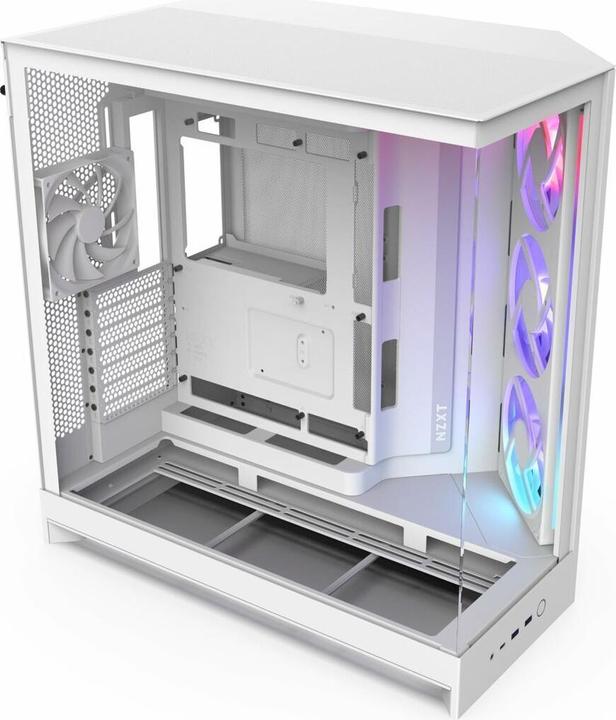 Immagine prodotto NZXT H9 Flow RGB (2025) (ATX, E-ATX, mATX, Mini-ITX)