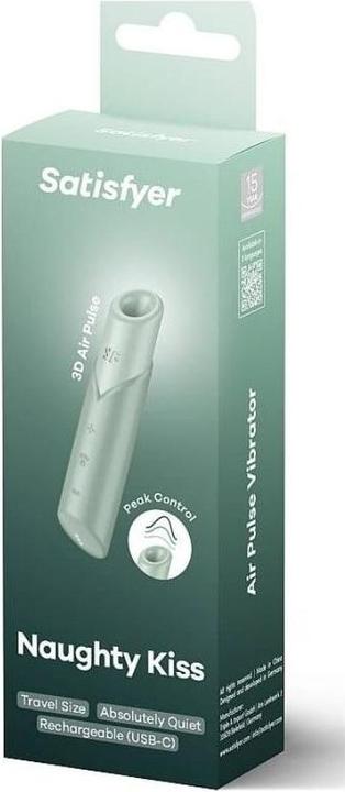 Actual product image Satisfyer Naughty Kiss