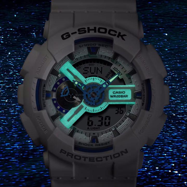 Produktbild Casio GA-110HDS-7AER (Analoguhr, Chronograph, Digitaluhr, 55 mm)