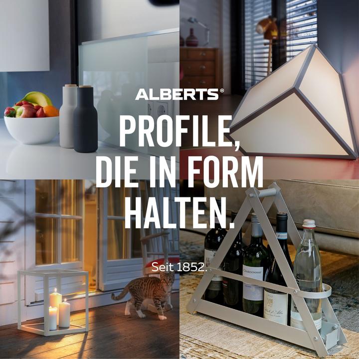 Image du produit Alberts Profilé BA,équerre,ALUnat80x80x3/1m Bundle-Set 4x474171