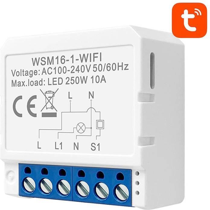 Image du produit Avatto Module de commutation intelligent WiFi WSM16-W1 TUYA (Actionneur de commutation)