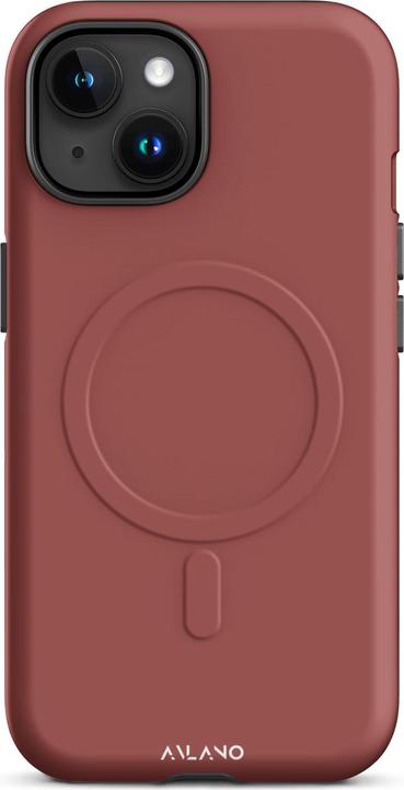 Avlano Hardcase iPhone-Hülle mit MagSafe Terracotta (Apple iPhone 15)