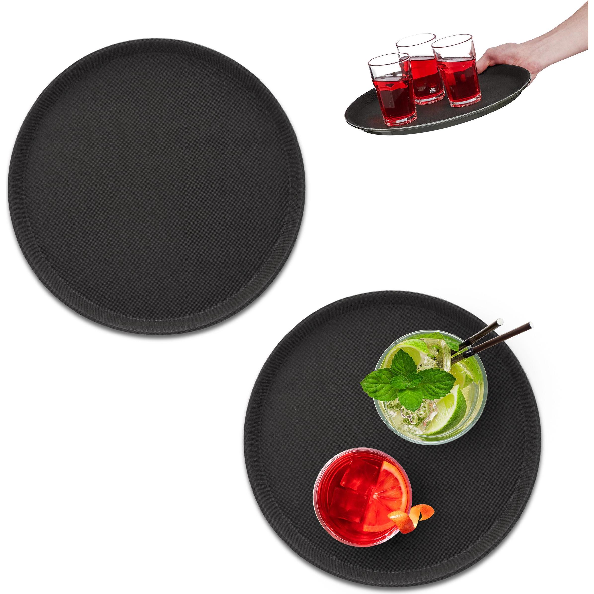 Thumbnail - Relaxdays, Tablett, 2x Serviertablett