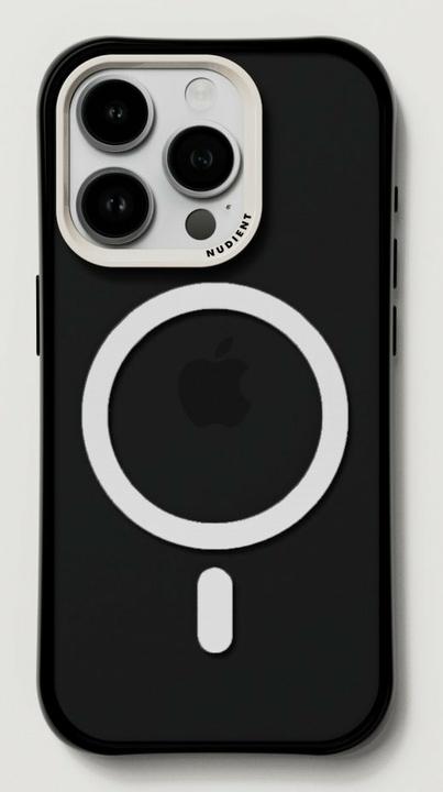Produktbild Nudient Back Cover Form MagSafe iPhone 15 Pro Black (Apple iPhone 15 Pro)