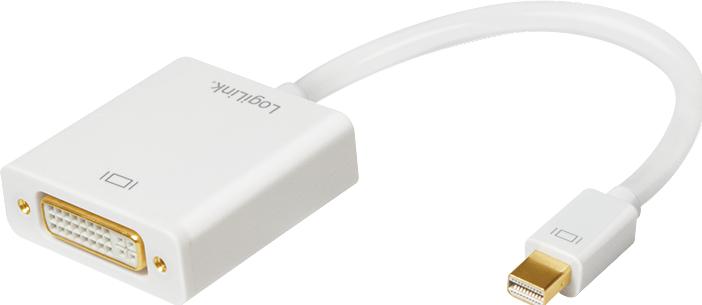 Produktbild LogiLink Mini DisplayPort zu DVI (DVI, 15 cm)