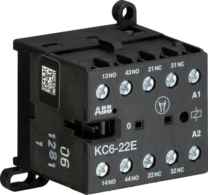 Produktbild ABB KC6-22E-01 Kleinhilfsschütz 24VDC GJH1213051R0221