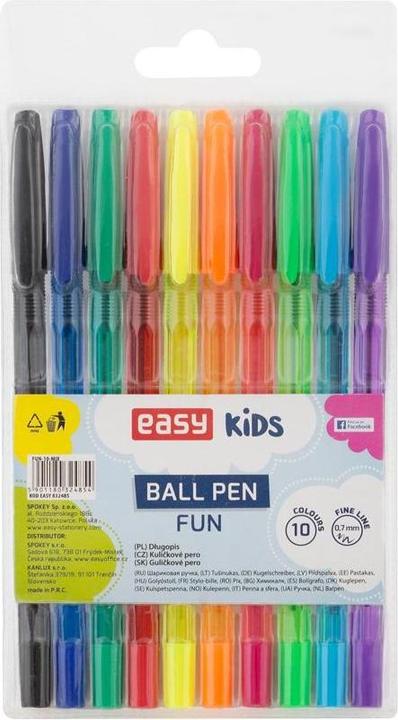 Produktbild Easy Lustige Stifte, 10 Farben, EINFACH (10x)