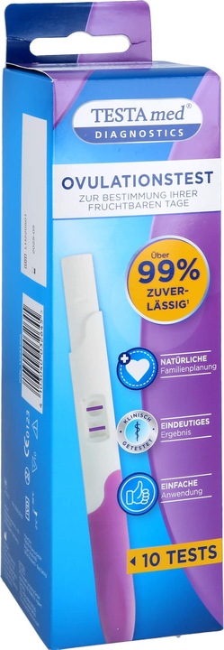 Produktbild TESTAmed Ovulationstest, 10 St TES