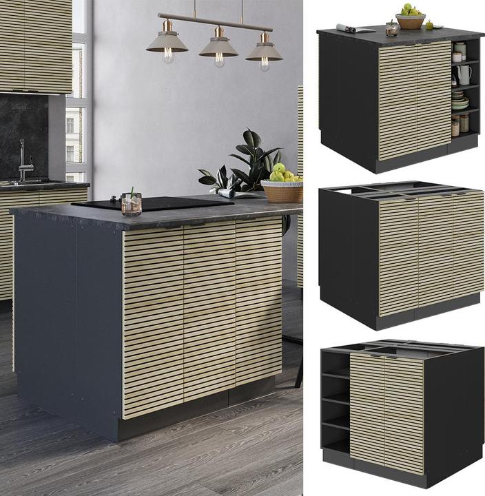 Produktbild Vicco Kücheninsel Fame-Line (90 x 81.60 x 82 cm)