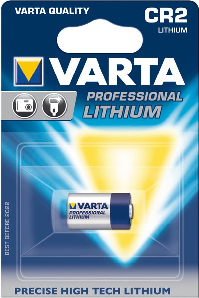 Actual product image Varta Cr2 (1 pcs., CR2, 880 mAh)