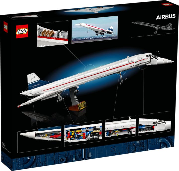 Produktbild LEGO Concorde (10318, LEGO Icons, LEGO Seltene Sets)