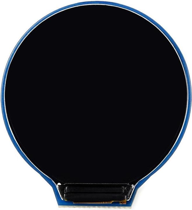 WaveShare 1.28 240x240 Rundes LCD Display Modul, 65K RGB, SPI Interface