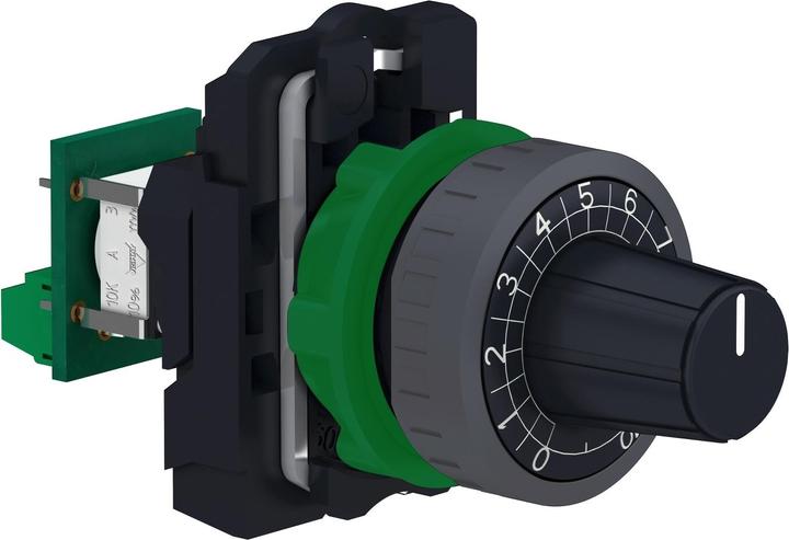 Actual product image Schneider Electric Selector switch, plastic, complete, XB5ADCUST02