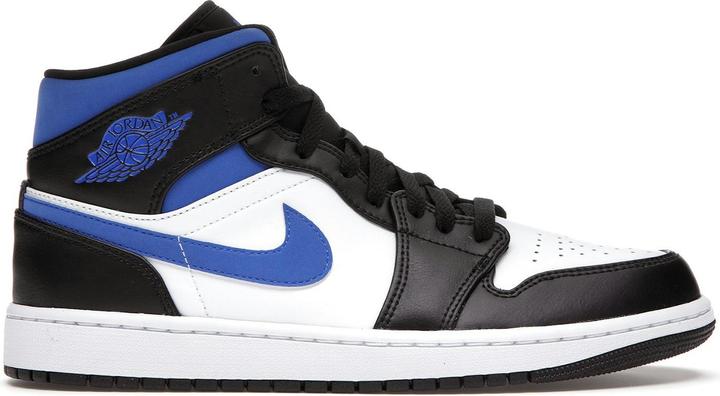 Image du produit Jordan 1 Mid White Black Racer Blue (45)
