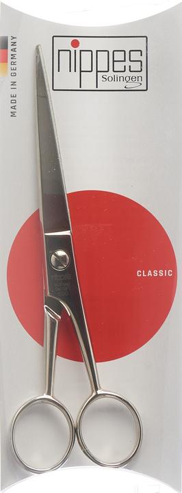 Actual product image Nippes Hairdressing scissors, nickel-plated (17 cm)