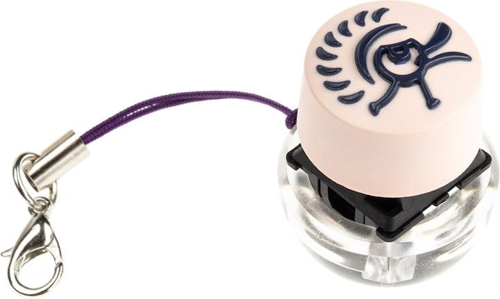 Actual product image Ducky Wobbly Keychain