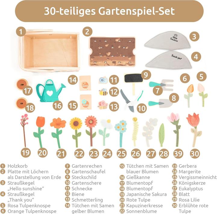 Produktbild UMU Garten-Set aus Holz