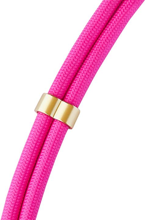Produktbild Intenso Handykette als Lade- + Datenkabel USB-C bis 1,65m neon pink (1.65 m, USB 2.0, 60 W)