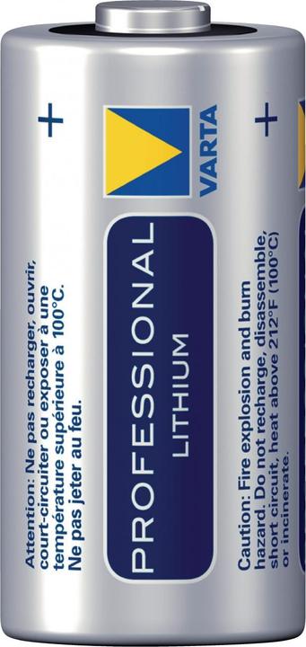 Produktbild Varta Photo Lithium (2 Stk., CR123A, 1500 mAh)