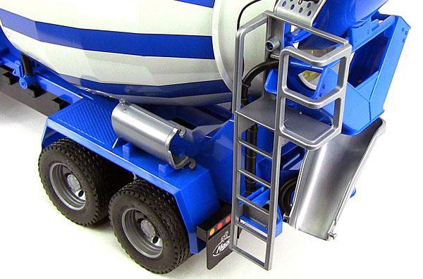 Actual product image Bruder Mack Granite concrete mixing truck