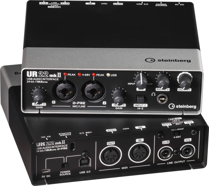 Actual product image Steinberg UR22mkII Recording Pack Elements Edition (USB)