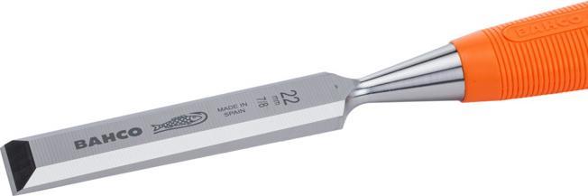 Actual product image Irimo Chisel with orange-coloured polypropylene handle, 22 mm (22 mm)