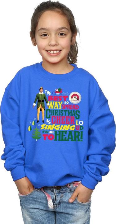 Produktbild Elf Christmas Cheer Sweatshirt Mädchen (140, 146)