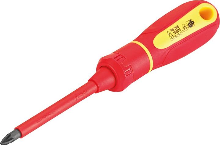 Actual product image Cimco VDE ScrewdriverInterchangeable BladesSet (Cross recess, Double beard, Inner square, Port)