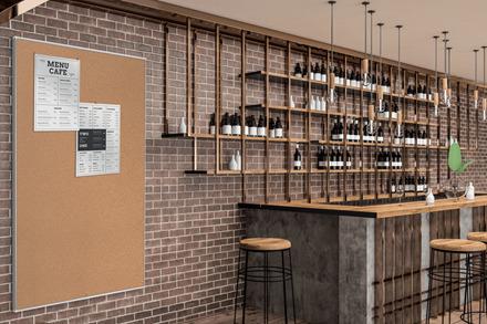 Image du produit Nobo Tableau en liège Impression Pro (Tableau d'affichage, 180 x 90 cm)