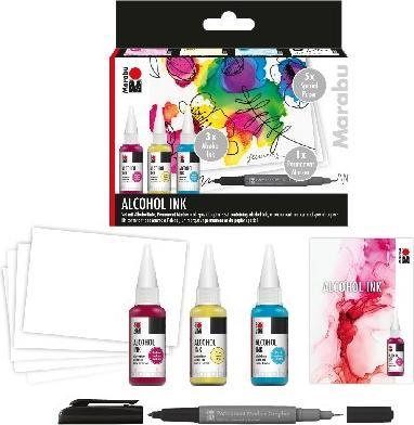 Produktbild Marabu Alkoholtinte (Lila, Turquise, Yellow)
