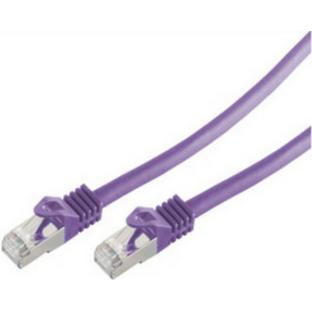 Shiverpeaks RJ45 Patchkabel S/FTP PIMFCat.7 Rohkabel violett 30,0m (S/FTP, CAT7, 30 m), Netzwerkkabel