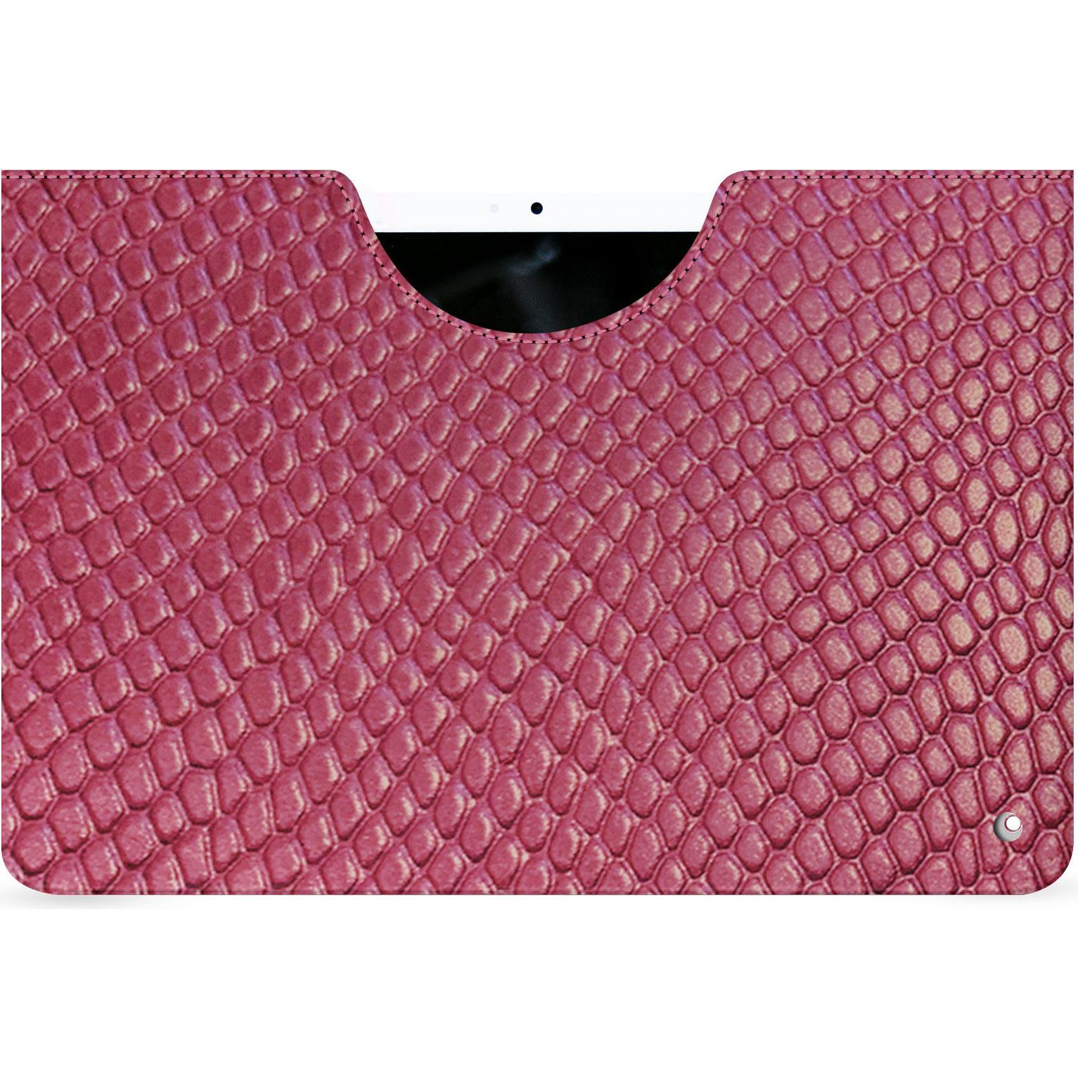 Noreve Lederschutzhülle (Google Pixel Tablet), Tablet Hülle, Rosa