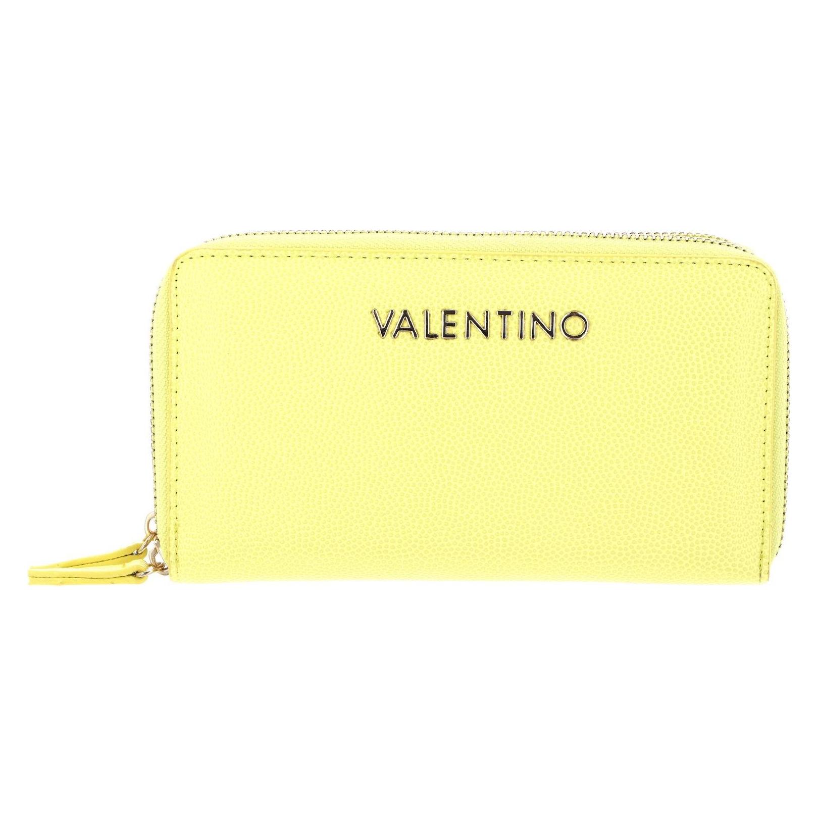 Valentino, Damen, Portemonnaie, Divina Zip Around Wallet, Gelb