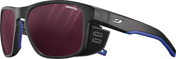 Julbo Shield M Reactiv 0-4 (Black, Blau, Weiss, Reactive 0-4 High Contrast)