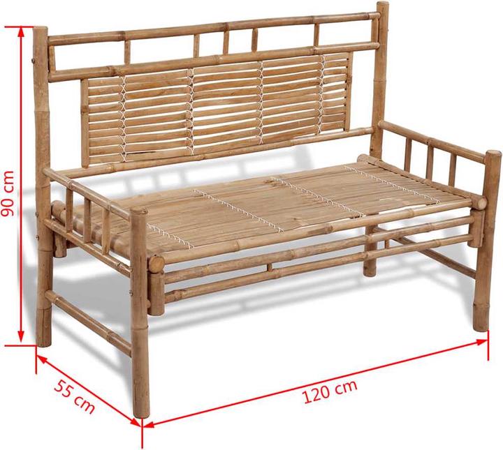 Produktbild vidaXL Gartenbank