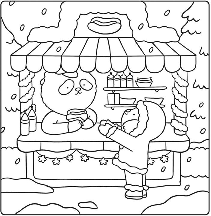 Produktbild Cosy Coloring - Cute Christmas (Deutsch, Anna Guillet, 2025)