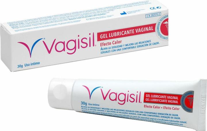 Productafbeelding Vagisil Gel Vaginaal Glijmiddel Warmte Effect 30g (Intieme gel, 30 ml)