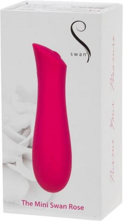 Actual product image Swan Vibes Mini Swan Rose Vibrator Pink