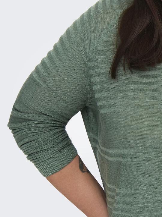 Actual product image Only Curvy patterned knit jumper (54, XL)