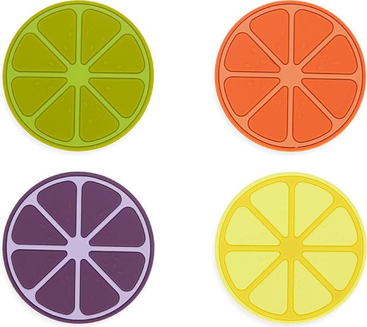 Produktbild Balvi Glas-Untersetzer FRUIT PARTY (4x, Glasuntersetzer)