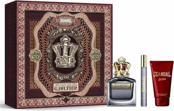 Actual product image Gaultier SCANDAL POUR HOMME LOT 3 pieces (Perfume set)