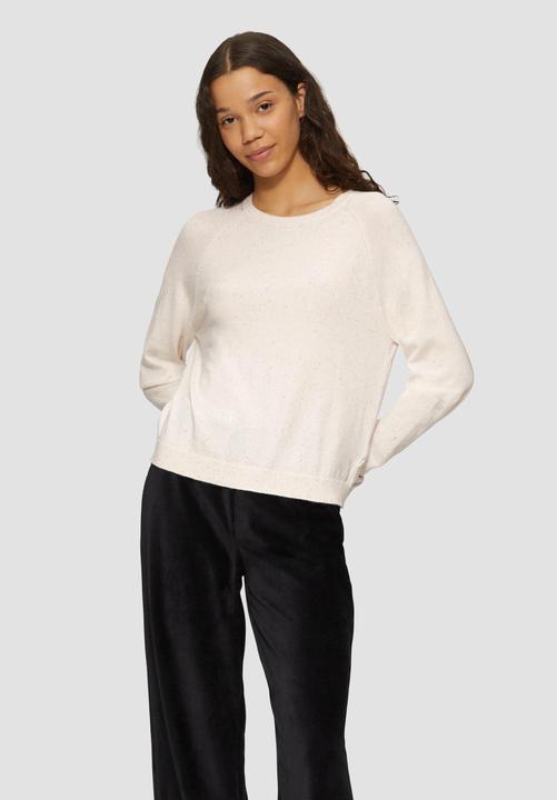 Produktbild S.Oliver Strickpullover Strickpullover mit Raglan-Ärmeln (XS)