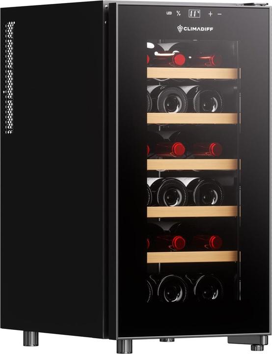 Image du produit Climadiff Weinkühlschrank CUVEE18 Freistehend, 1 Zone, 18 Flaschen